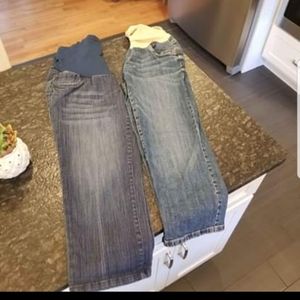 Motherhood Maternity Jean Capris